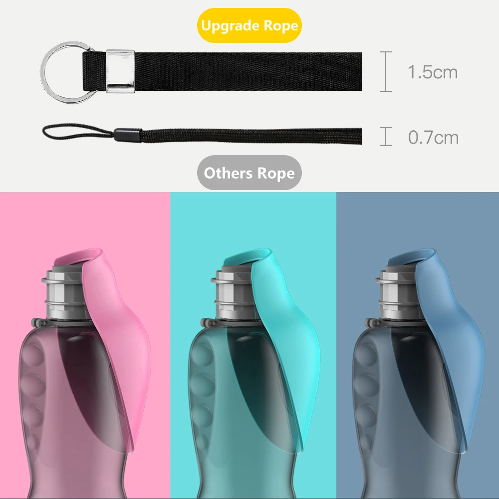 Big Dog Water Bottle Travel Portable Water Dispenser For Small Medium Large Dogs Pet Drinking Bowls Labrador Feeder Supplies - Image 5